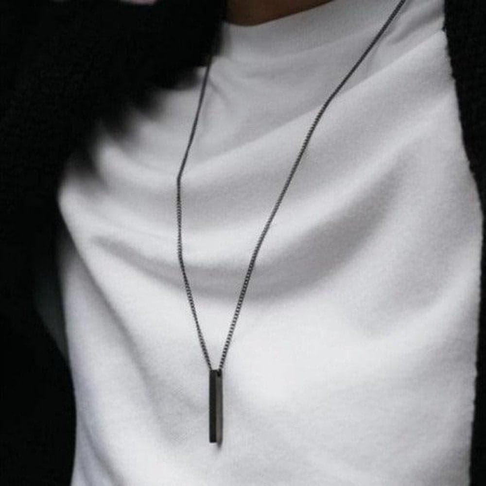 Aytul Kursi Vertical Bar Necklace
