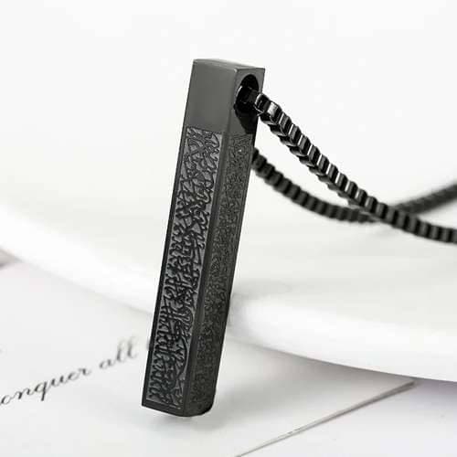 Aytul Kursi Vertical Bar Necklace